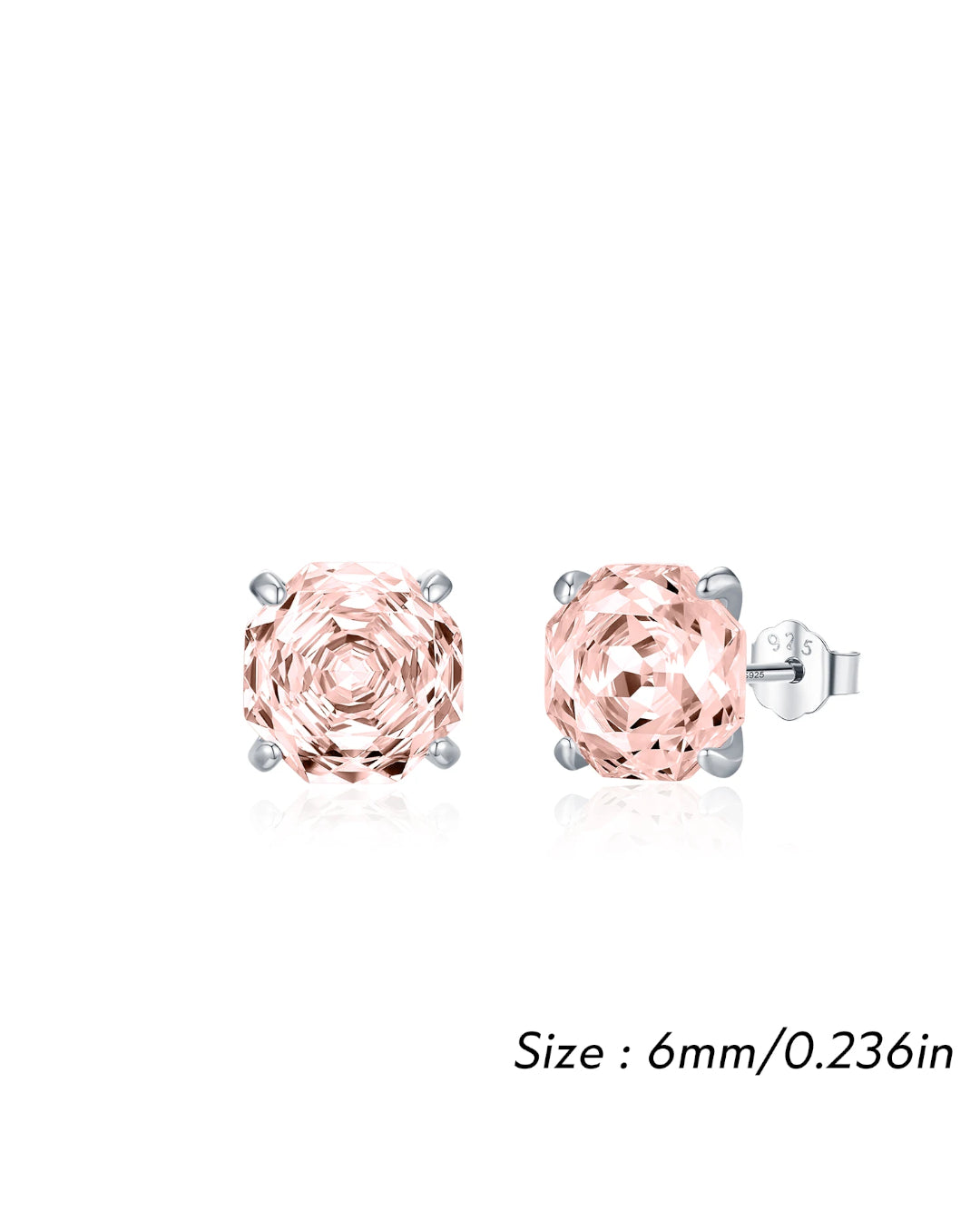 aurora cz studs