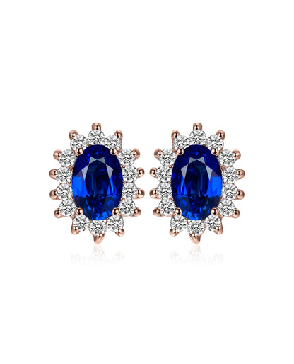 Sapphire Stud Earrings