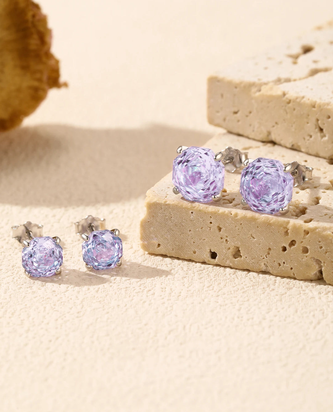 aurora cz studs