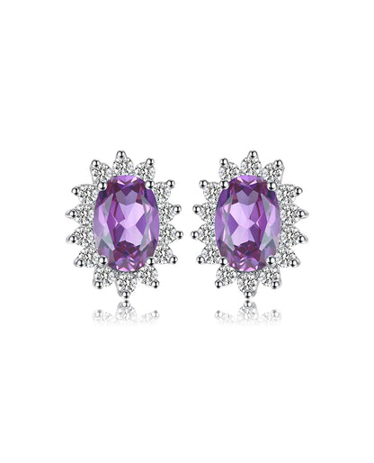 Sapphire Stud Earrings