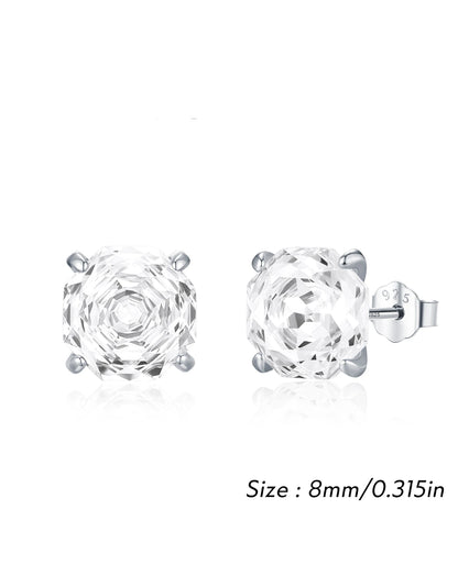 Aurora CZ Studs
