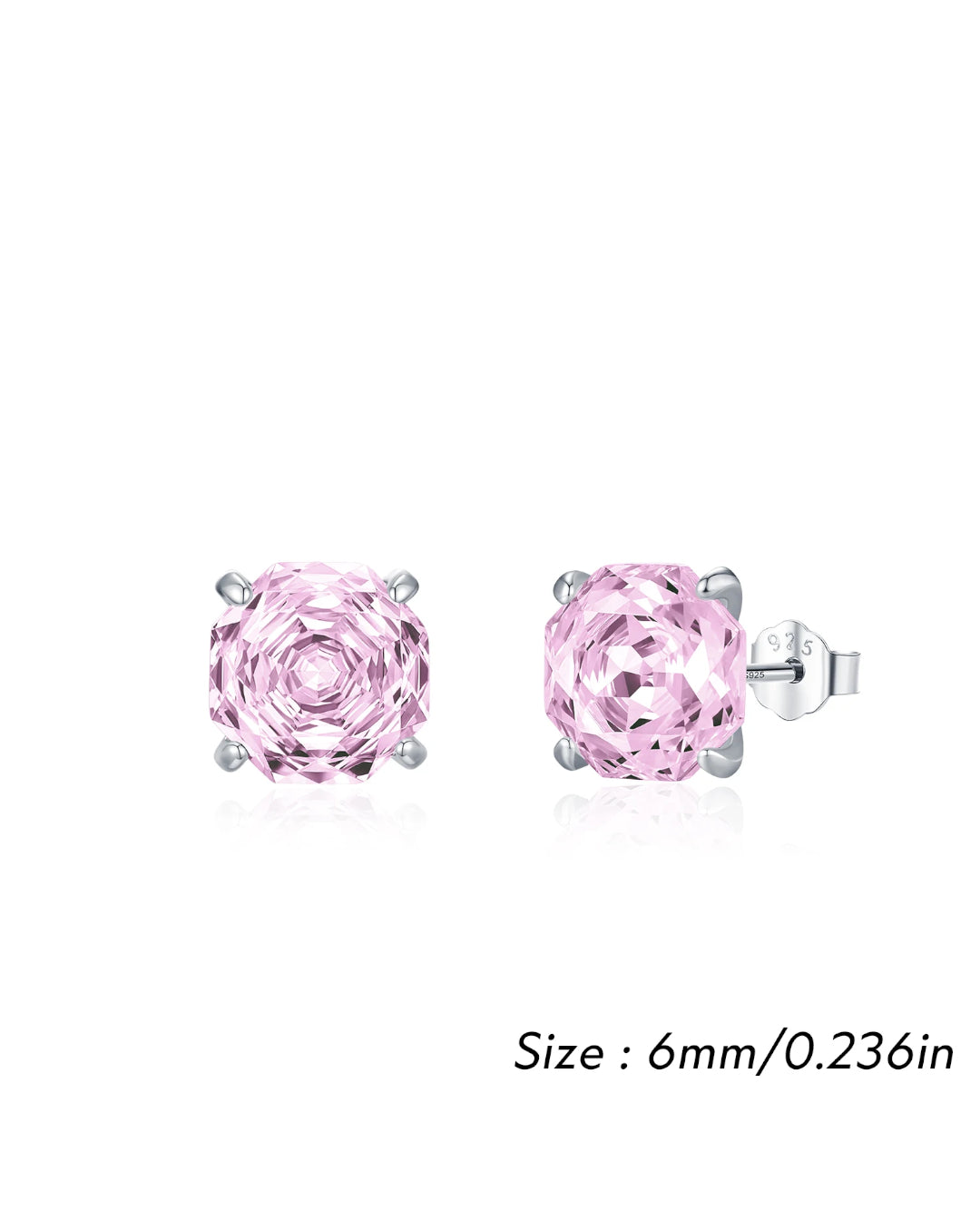 aurora cz studs