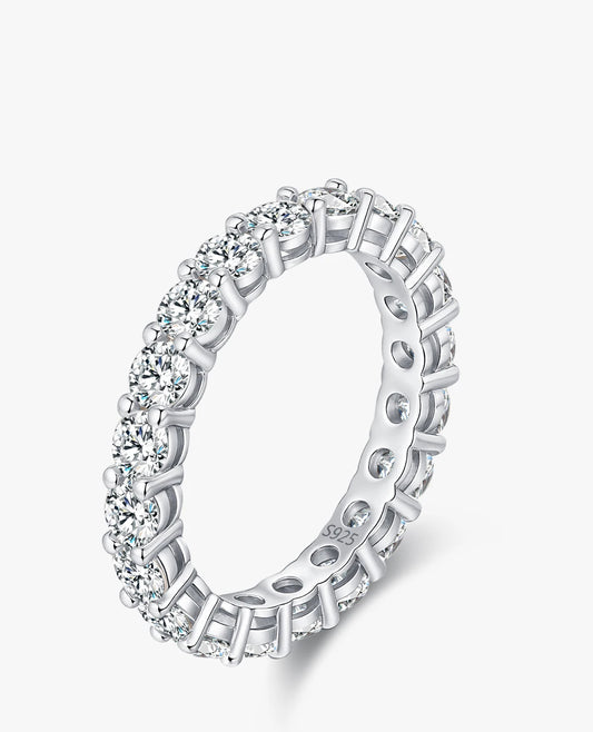 Full Eternity Moissanite Ring