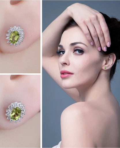 Sapphire Stud Earrings