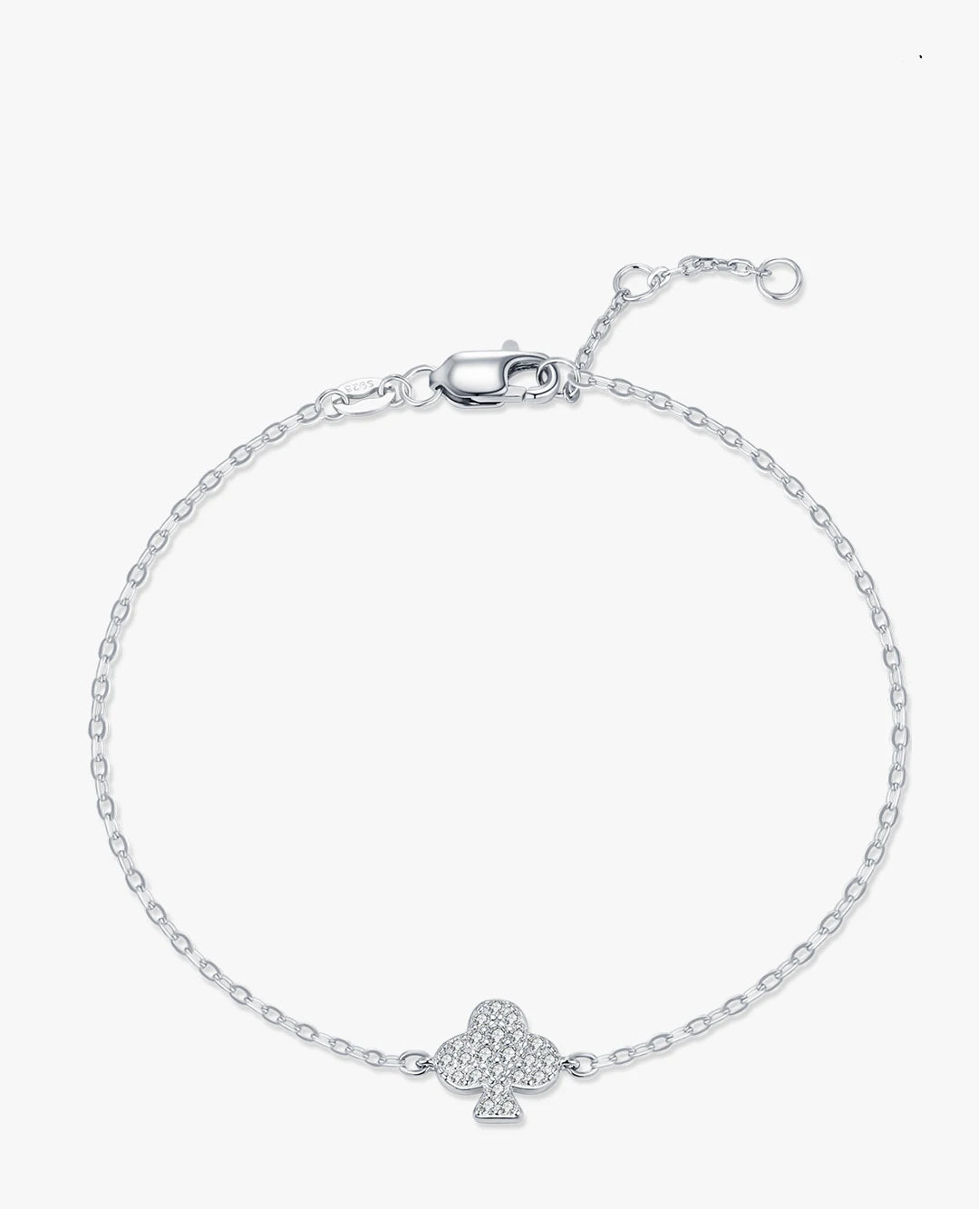 lucky club moissanite bracelet