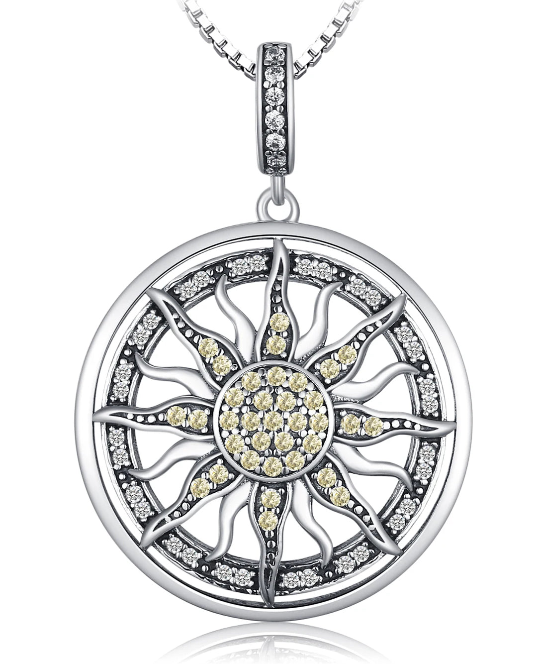 celestial sun pendant