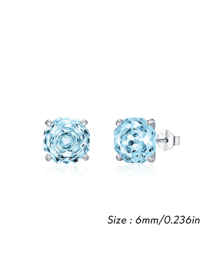 Aurora CZ Studs