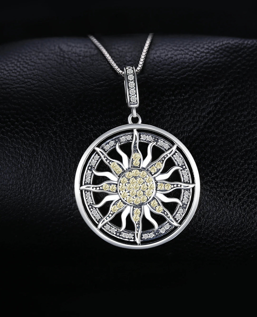 celestial sun pendant