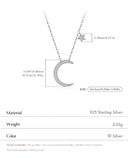 Crescent Charm Necklace