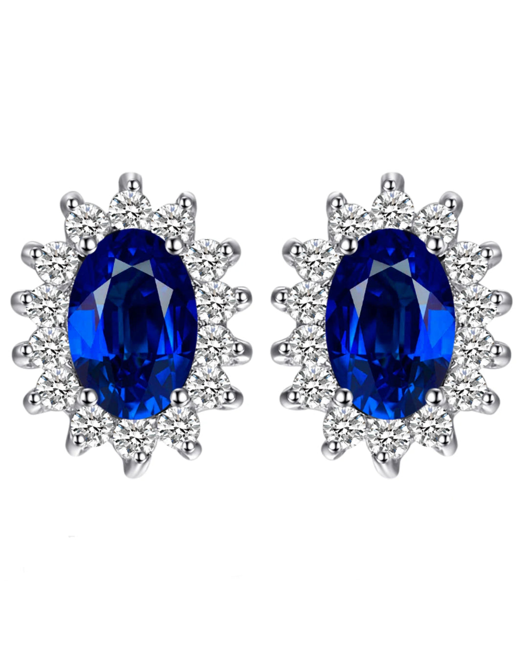 sapphire stud earrings