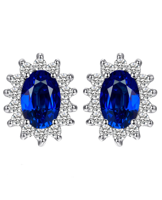 Sapphire Stud Earrings