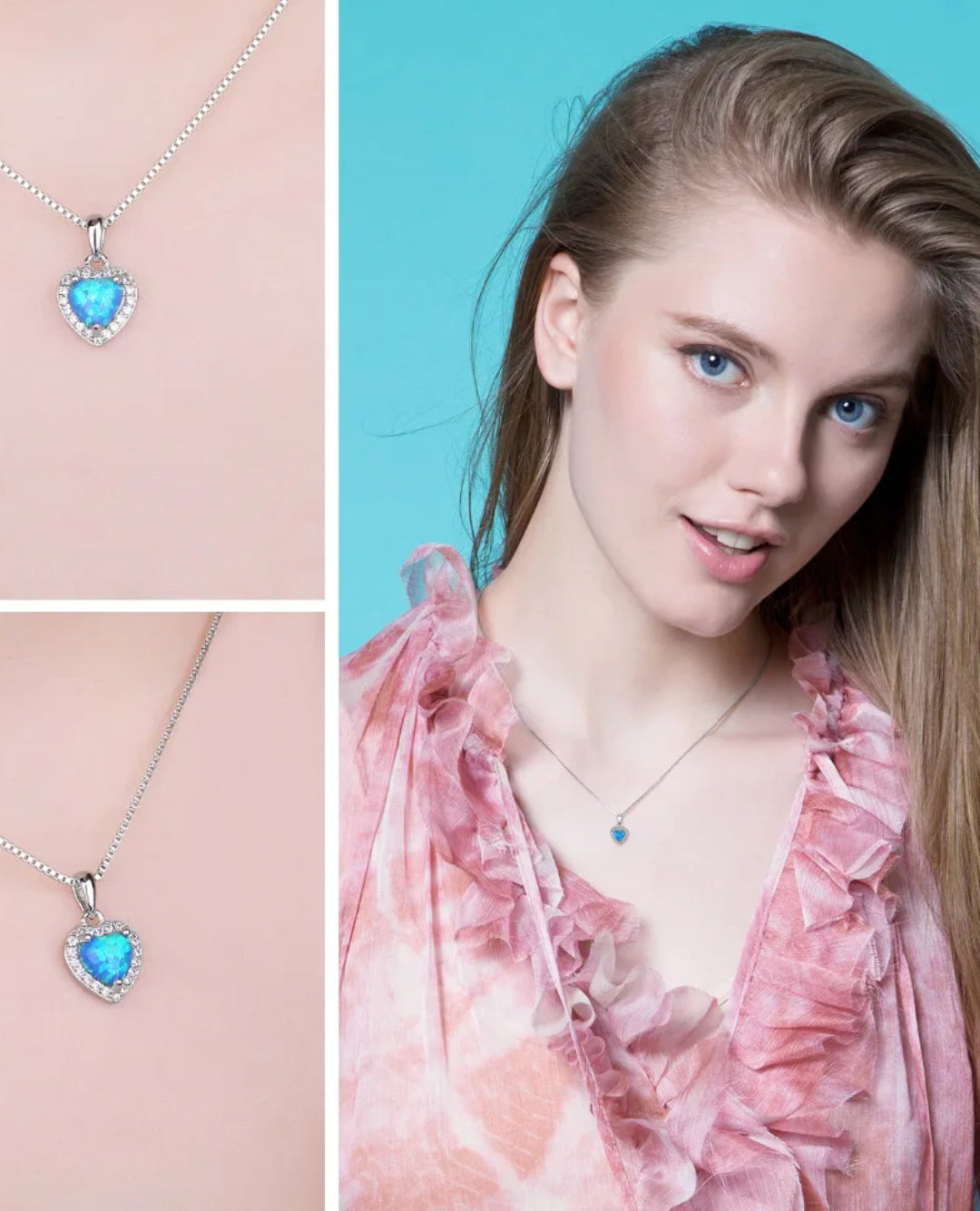 sterling silver heart pendant