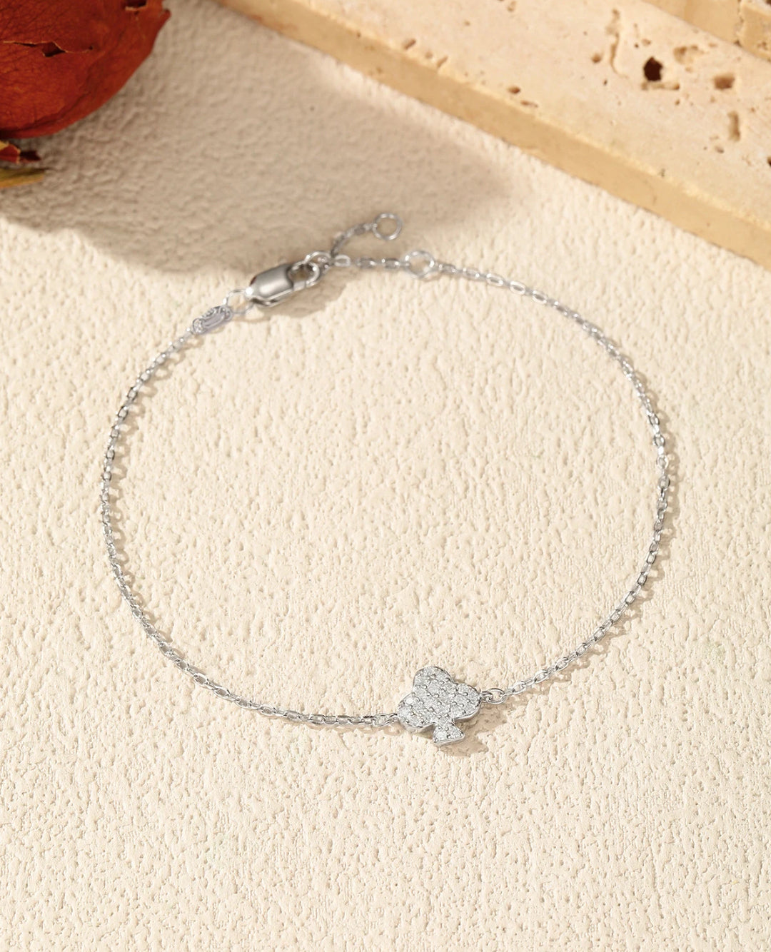 lucky club moissanite bracelet