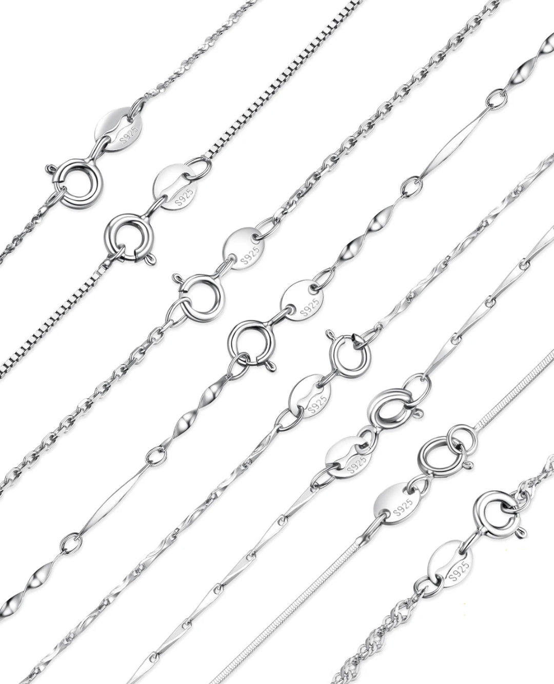 925 sterling silver chain necklace