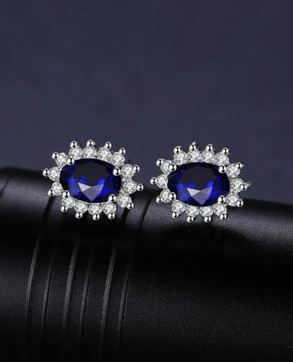Sapphire Stud Earrings