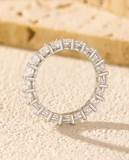 Full Eternity Moissanite Ring