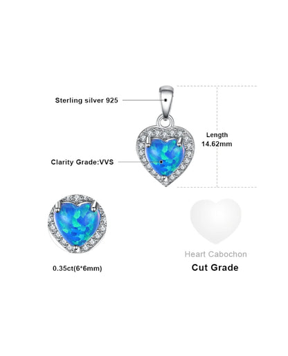 Sterling Silver Heart Pendant