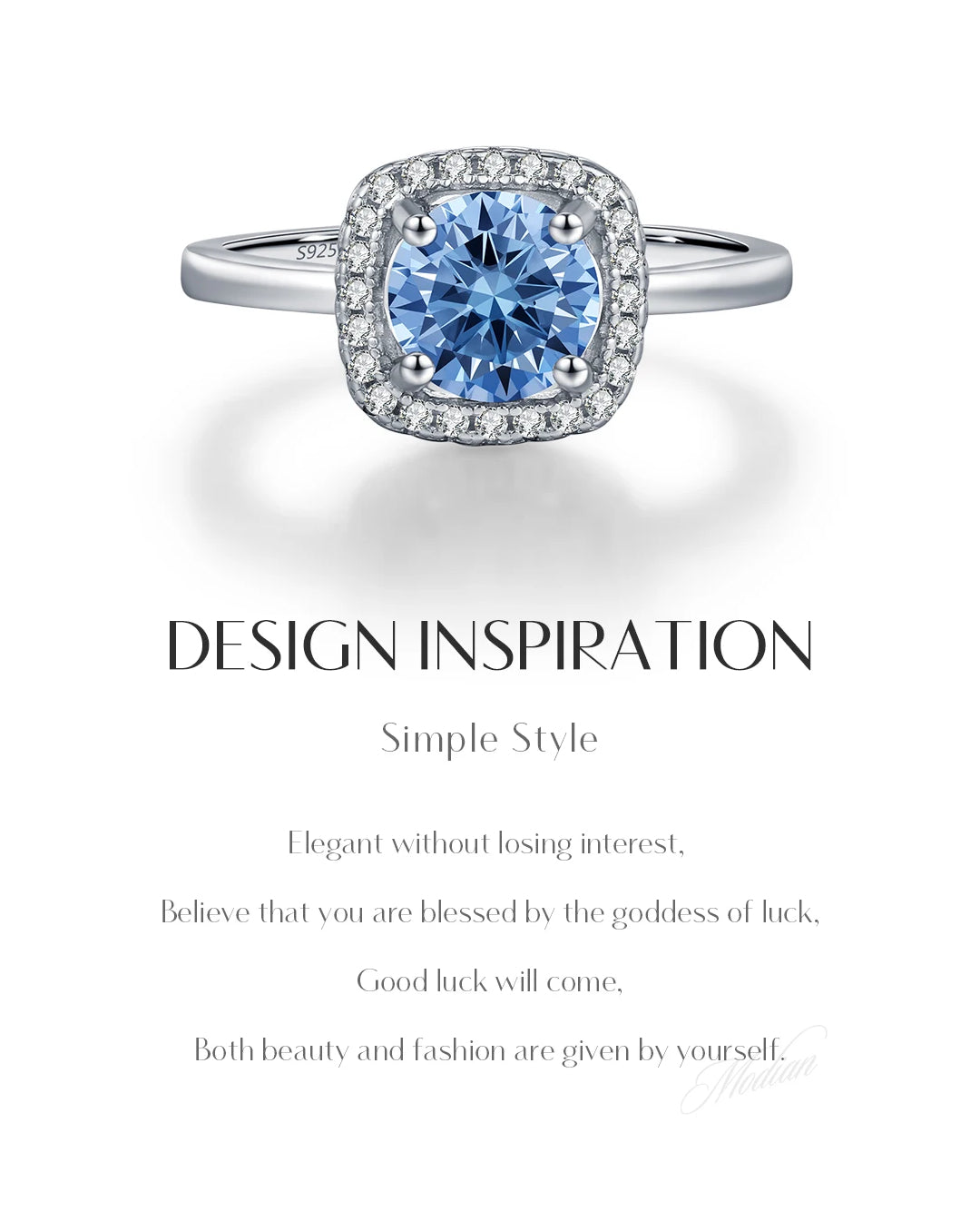 cushion halo moissanite ring