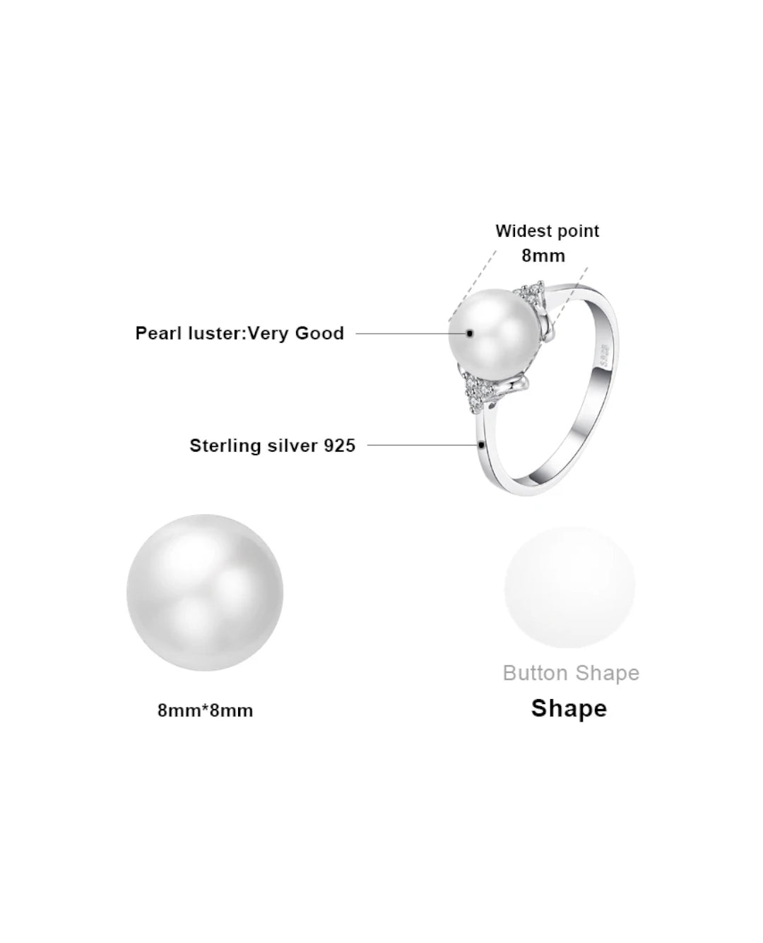 freshwater pearl ring
