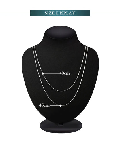 925 Sterling Silver Chain Necklace