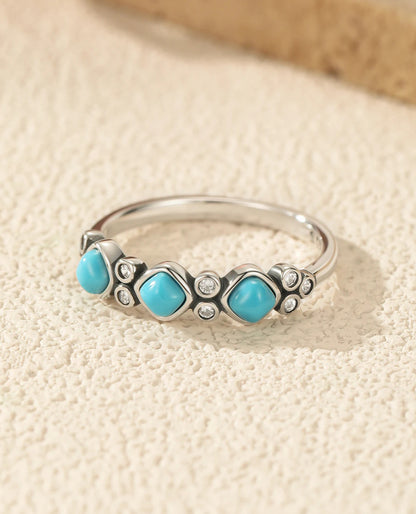 Turquoise Trio Stack Ring
