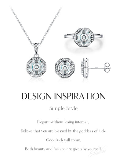 Vintage Octagon Sparkle Set