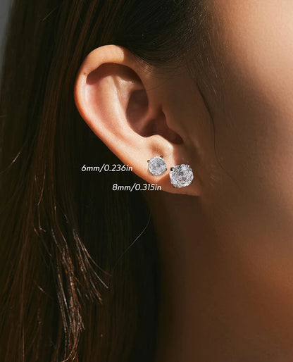 Aurora CZ Studs