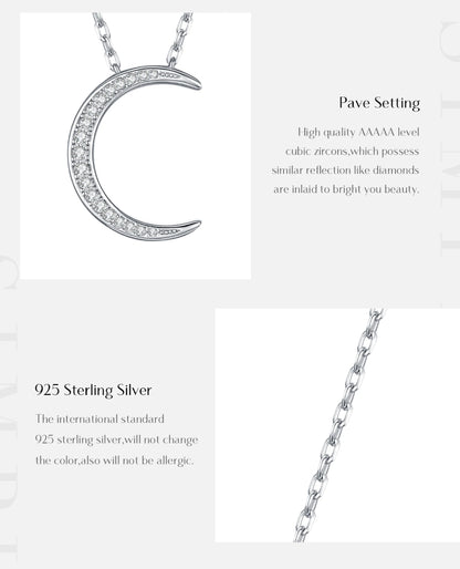 Crescent Charm Necklace