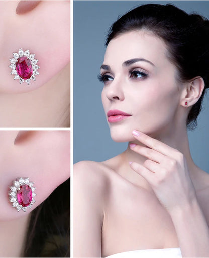 Sapphire Stud Earrings