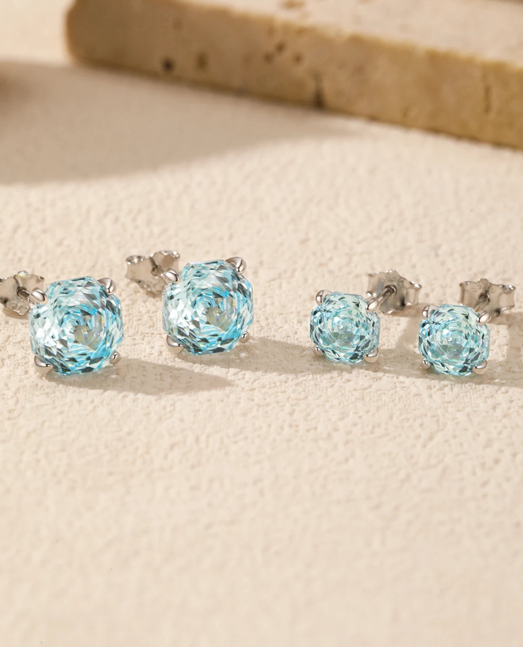 aurora cz studs