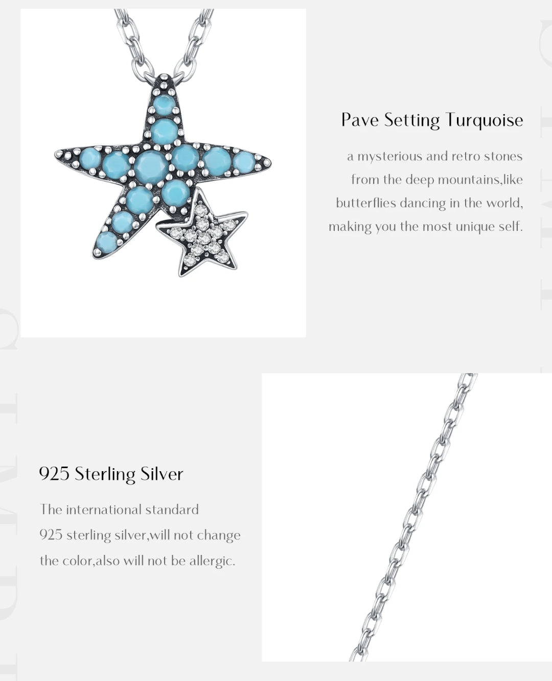 ocean star necklace
