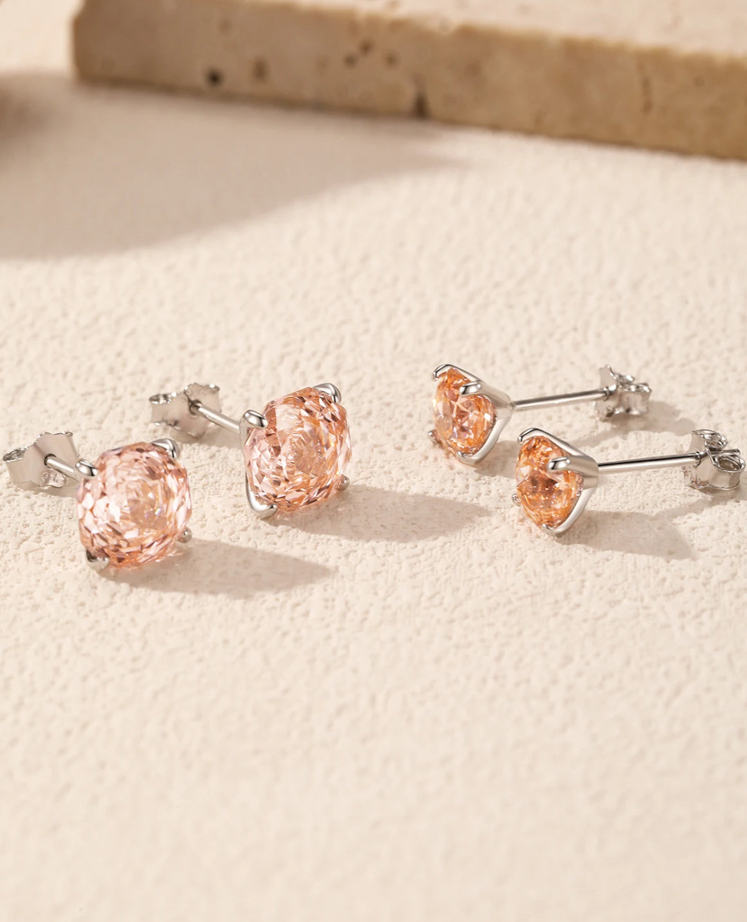 aurora cz studs