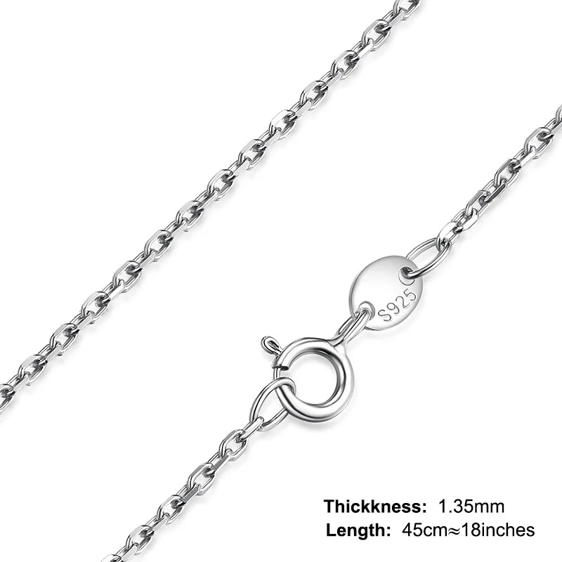 925 sterling silver chain necklace