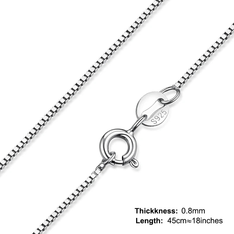 925 sterling silver chain necklace